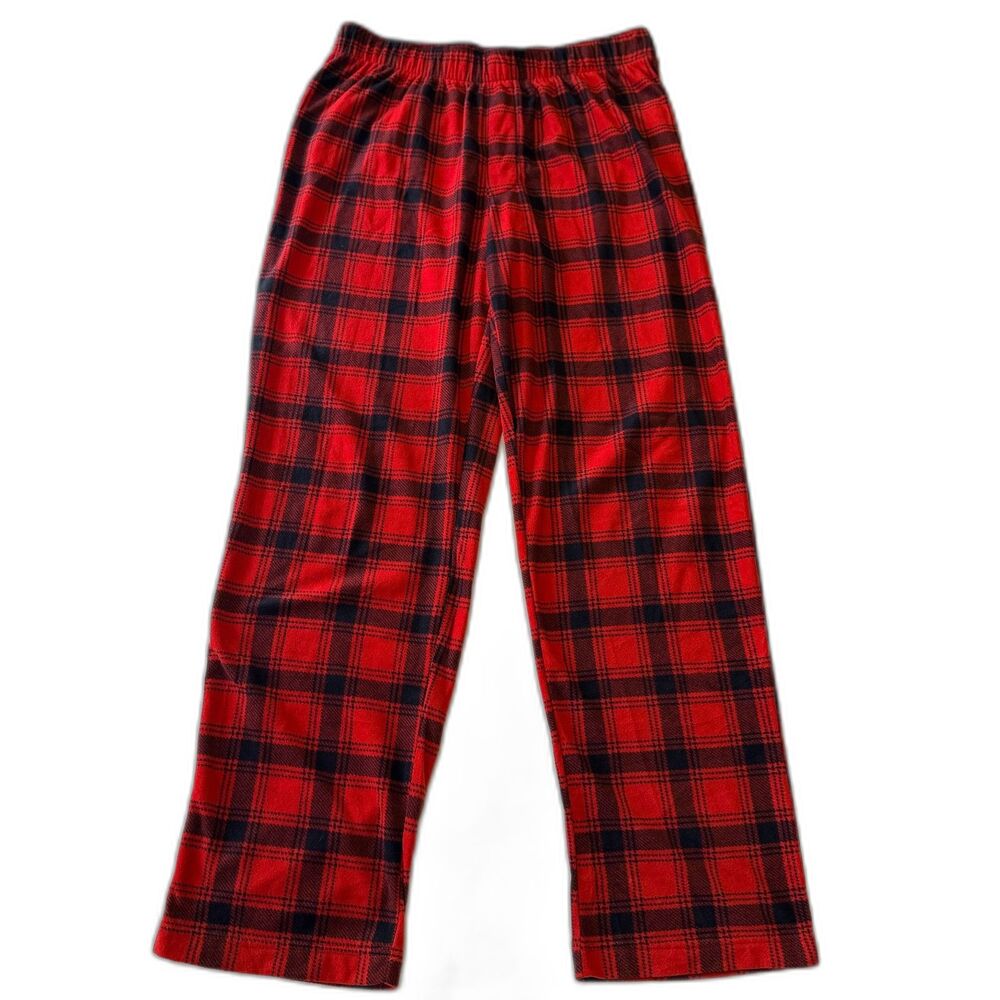 Wondershop at Target Men's M Red Black Plaid Fleece Pajama Pants Sleepwear